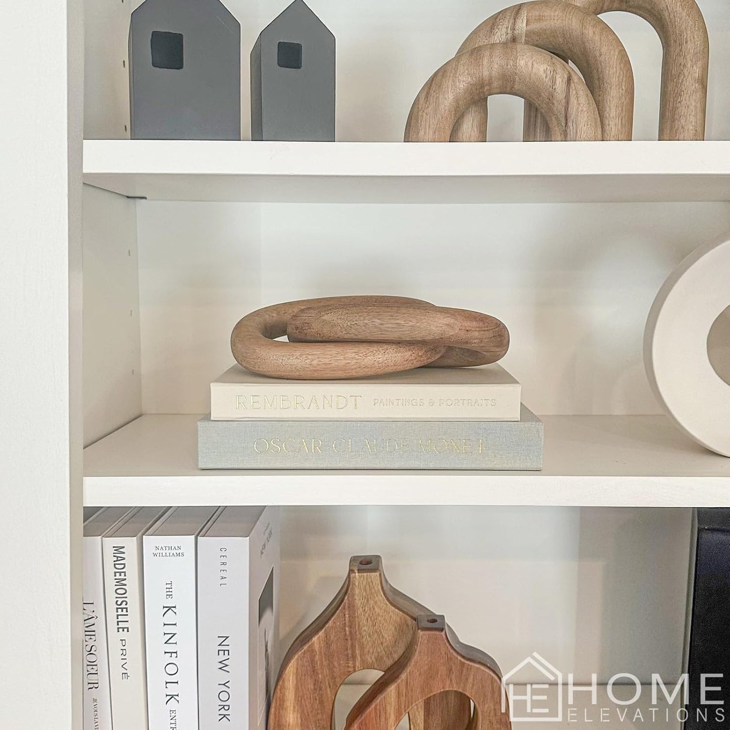 Wood Chain Link Decor / Natural