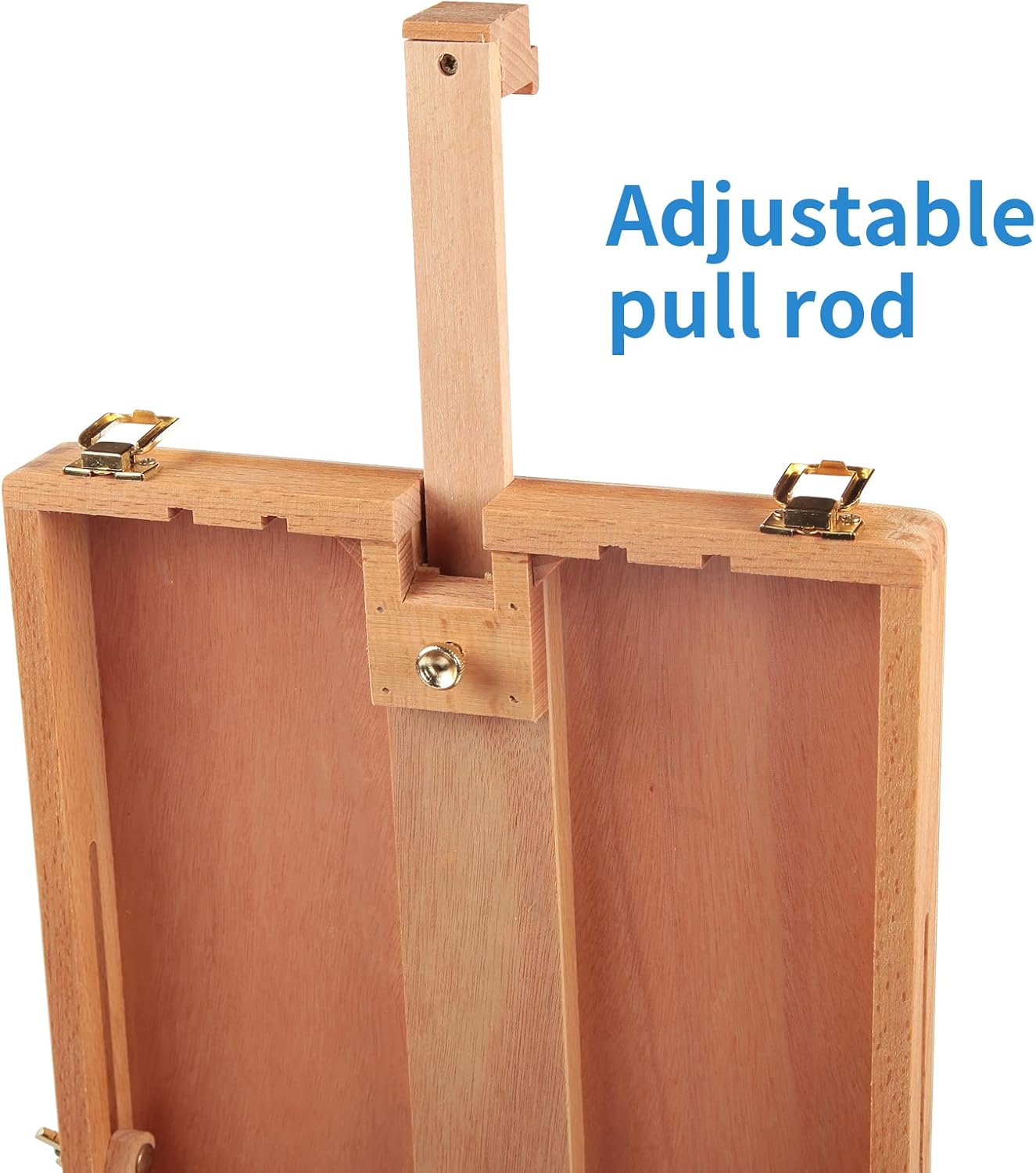 Beech Wood Sketchbox Desktop Easel for Painting / Tabletop Easel