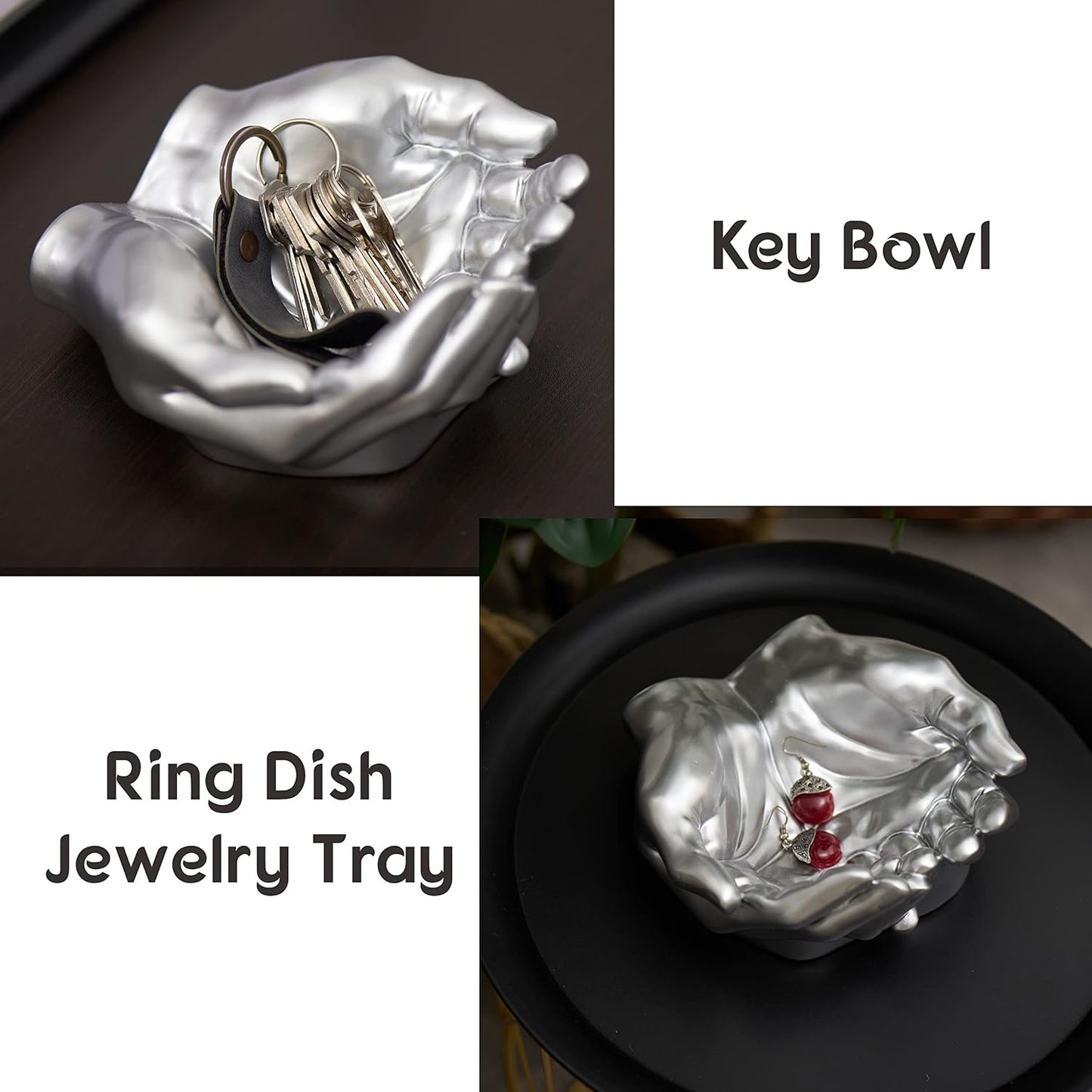 Crystal Holder Display / Silver