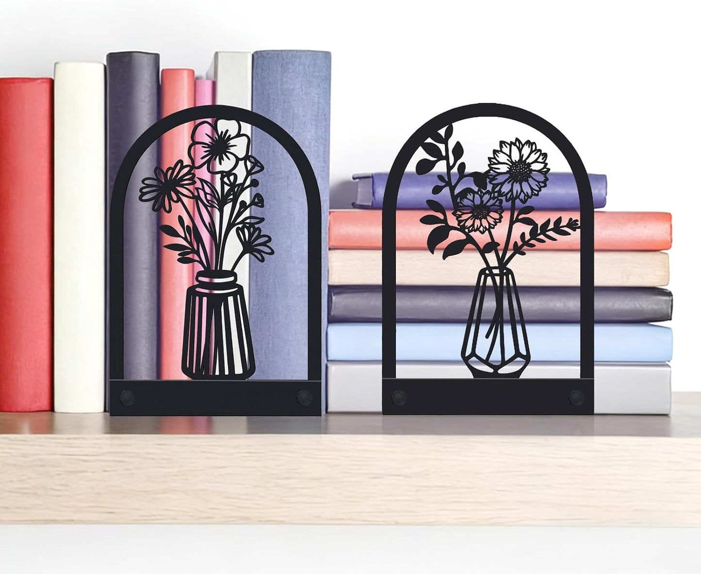 Decorative Metal Bookends Set / Exquisite