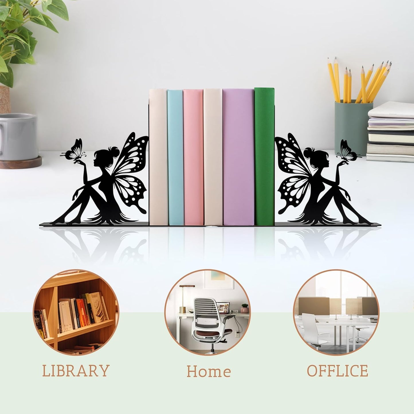 Book Ends / Unique Decorative Bookends
