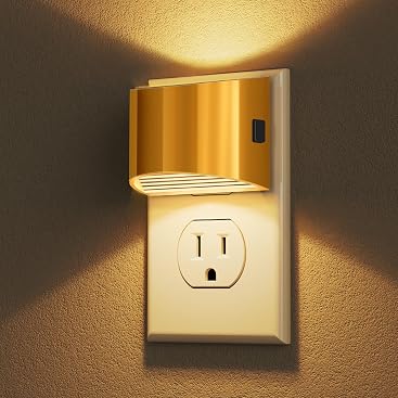 DORESshop Night Light, Night Lights Plug into Wall, Adjustable, 3000K