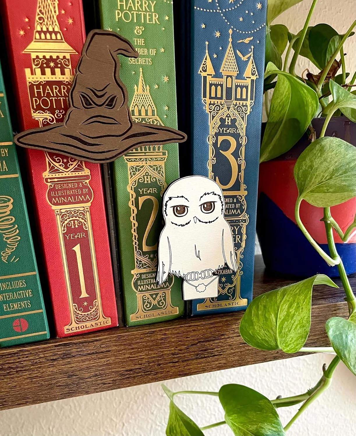 Bookshelf Decor Accessory/Bookish merch/Gift for book lover/Book Nook / Witch Hat