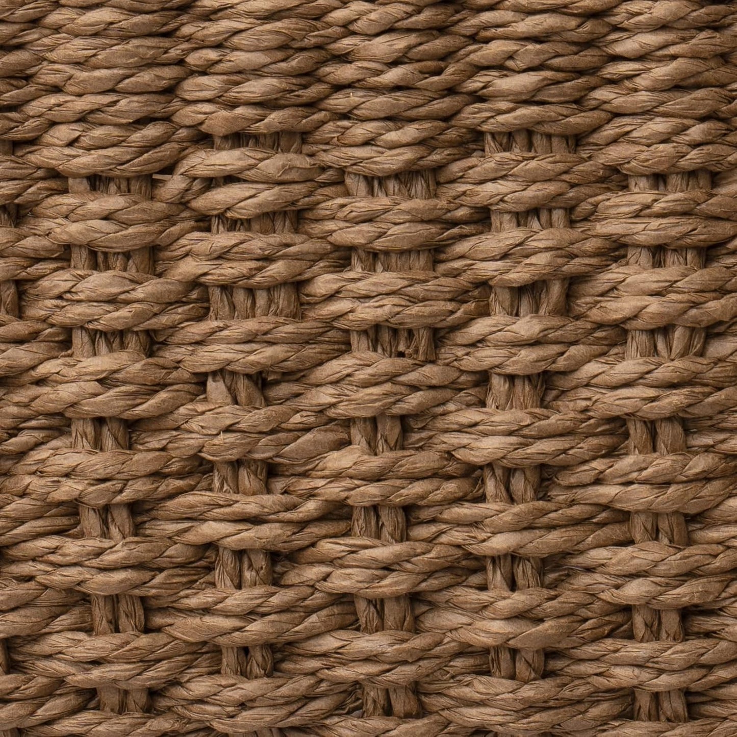 Woven Storage Baskets / Brown