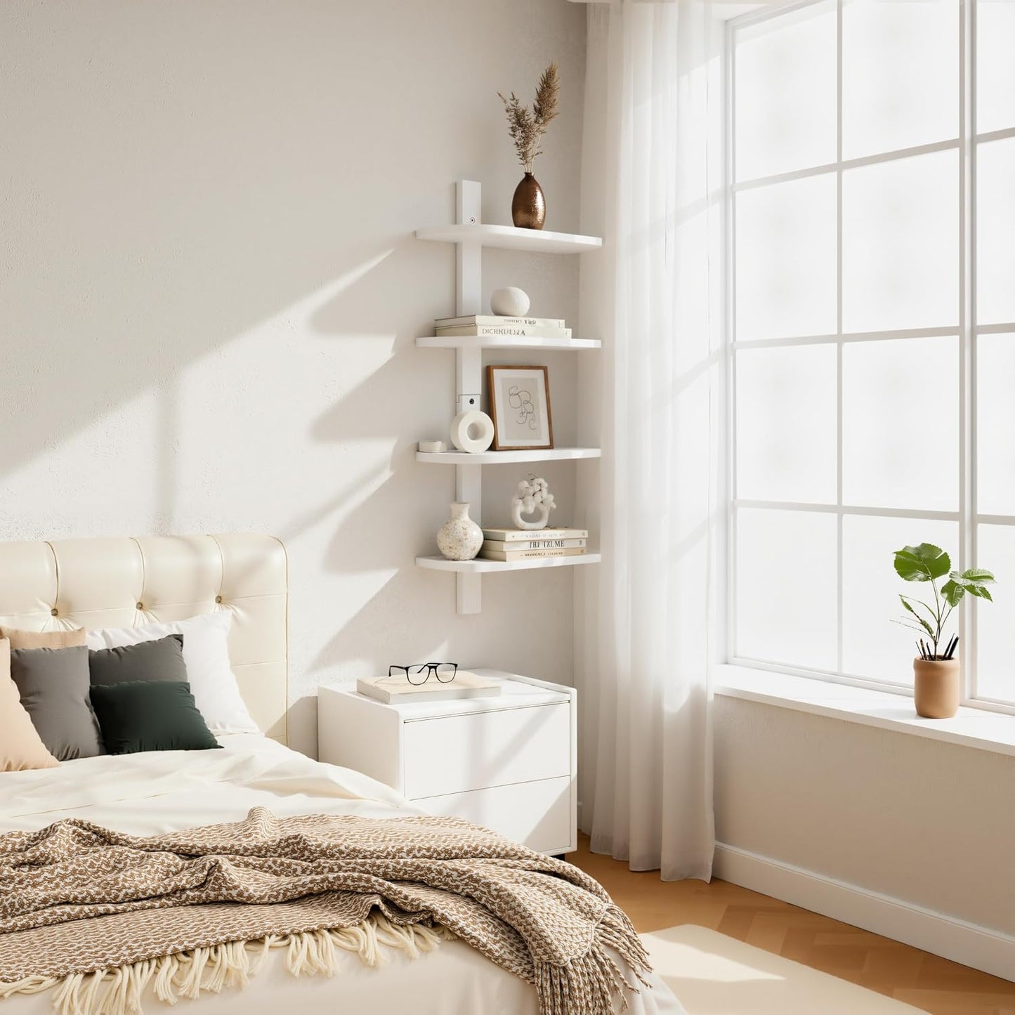 Floating Shelves / White