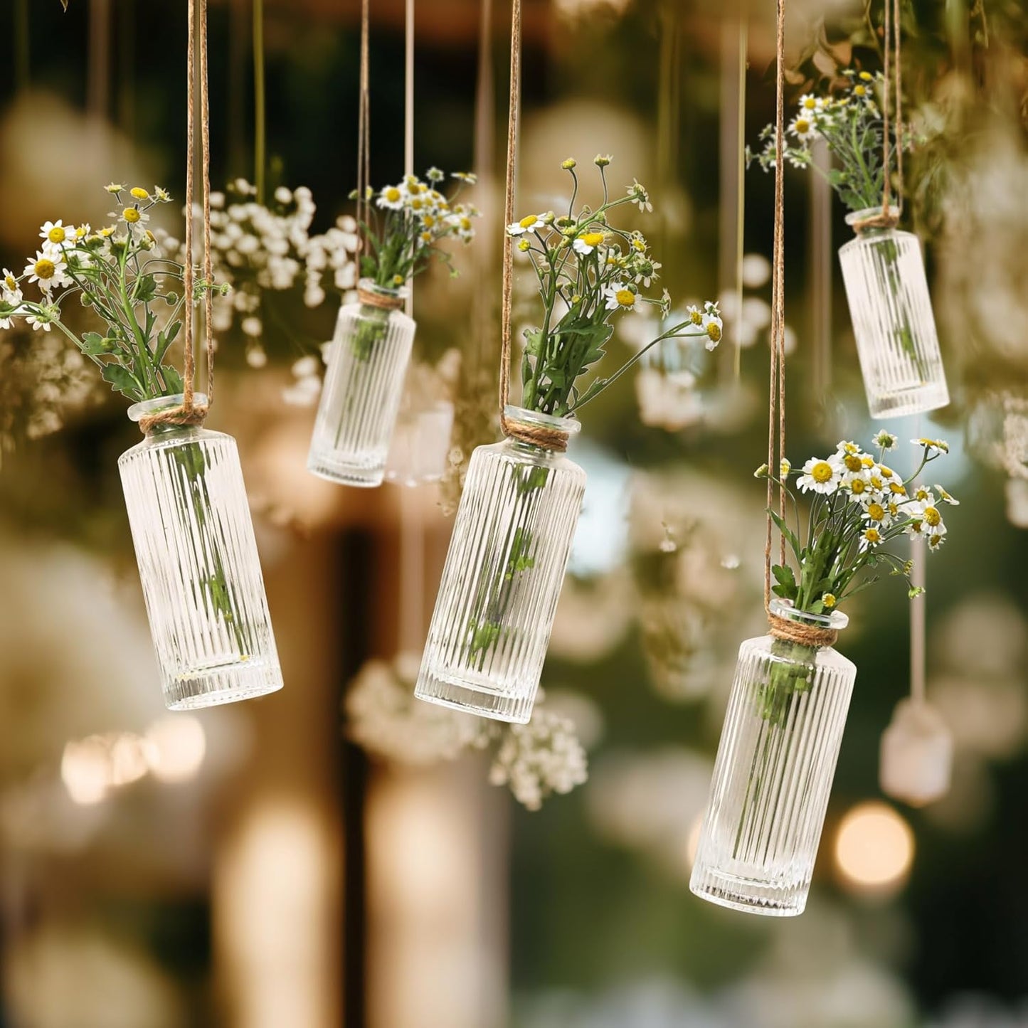 Small Bud Vases / Clear / 5.2 Inch / Set of 12