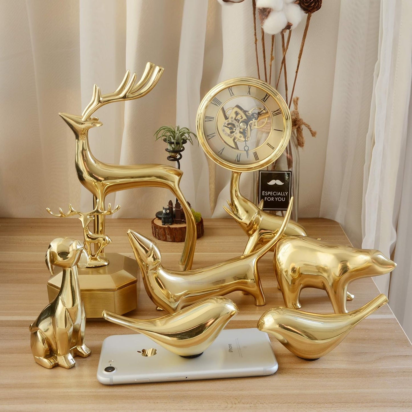 Home Decor Metal Bird Decorations and Sculptures
