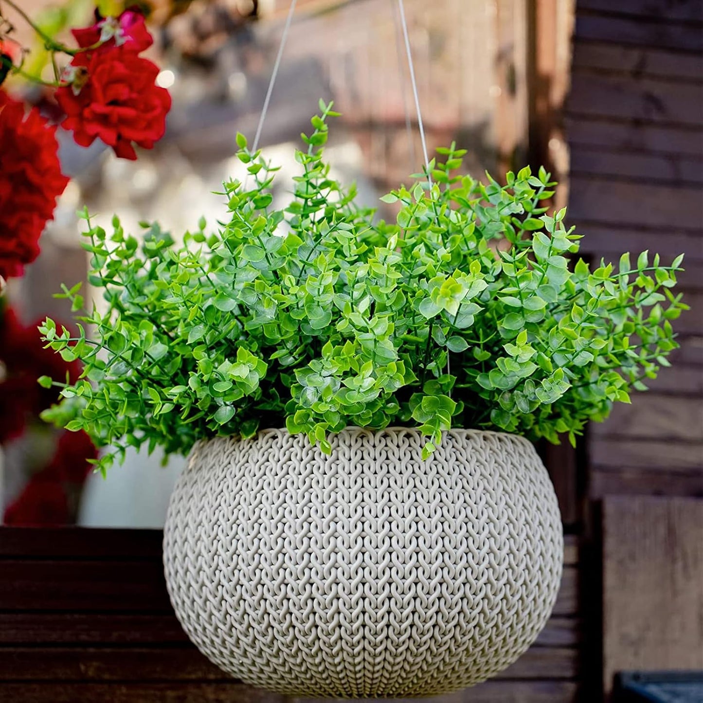 Artificial Boxwood Stems / Boxwood-10 / Set of 10