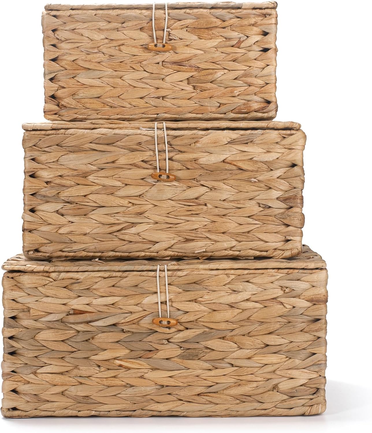 Wicker Storage Basket / Set of 3