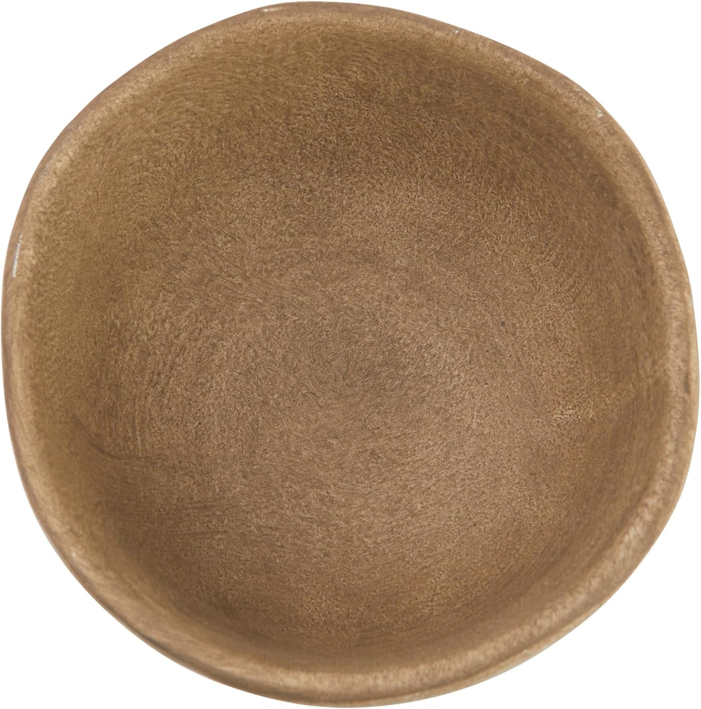 Creative Co-Op Boho Terracotta Footed Planter / Matte Taupe / Set of 4