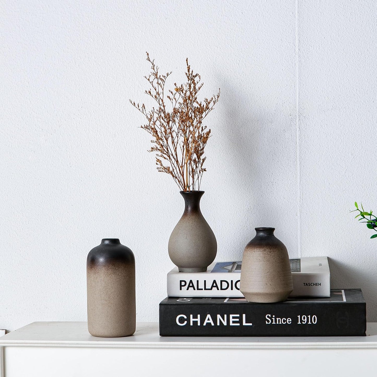 Ceramic Bud Vase / Rustic / Set of 11