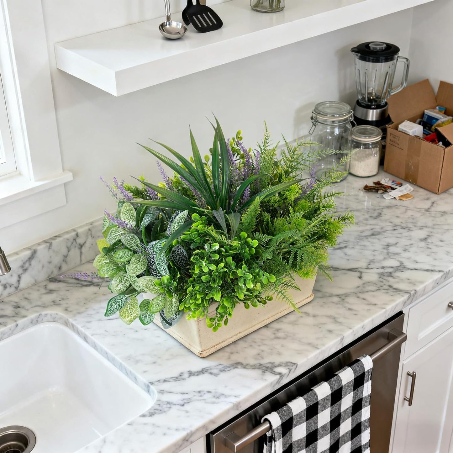 Outdoor Faux Plants UV Resistant / Mix Greenery