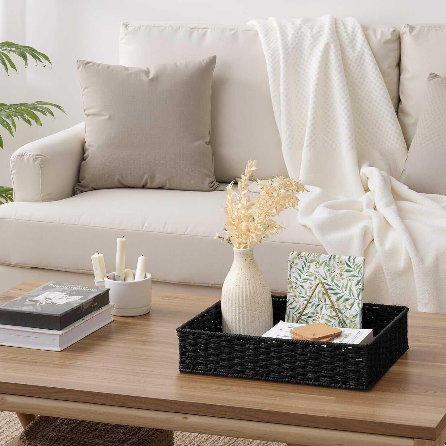 Toilet Paper Baskets / Black