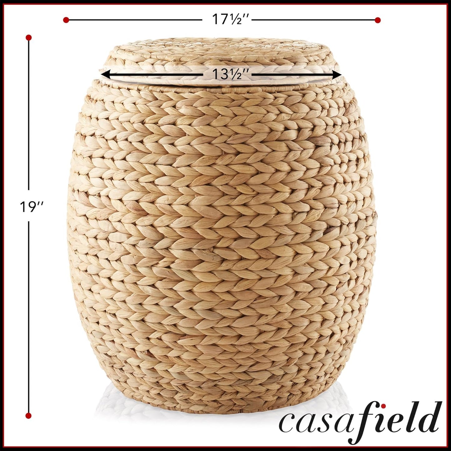 Plants / Round Storage Basket / Natural