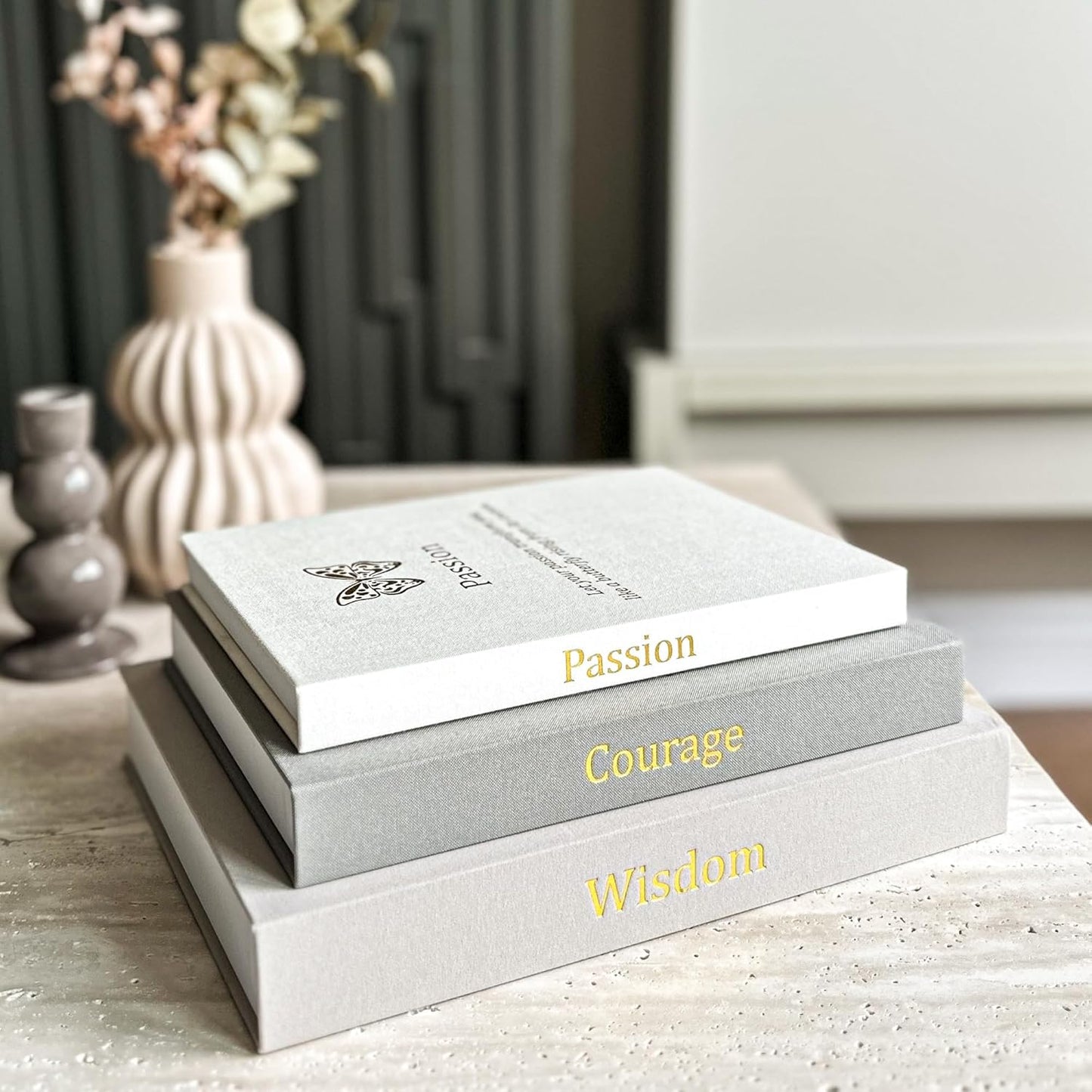 Faux Books for Decoration