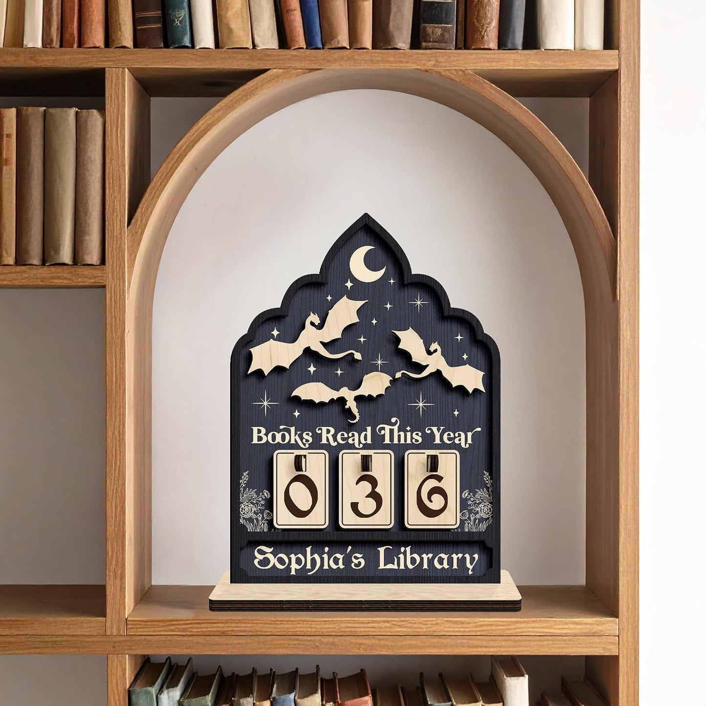 Book / Reading Challenge Book Tracker Sign / Book Tracker 4