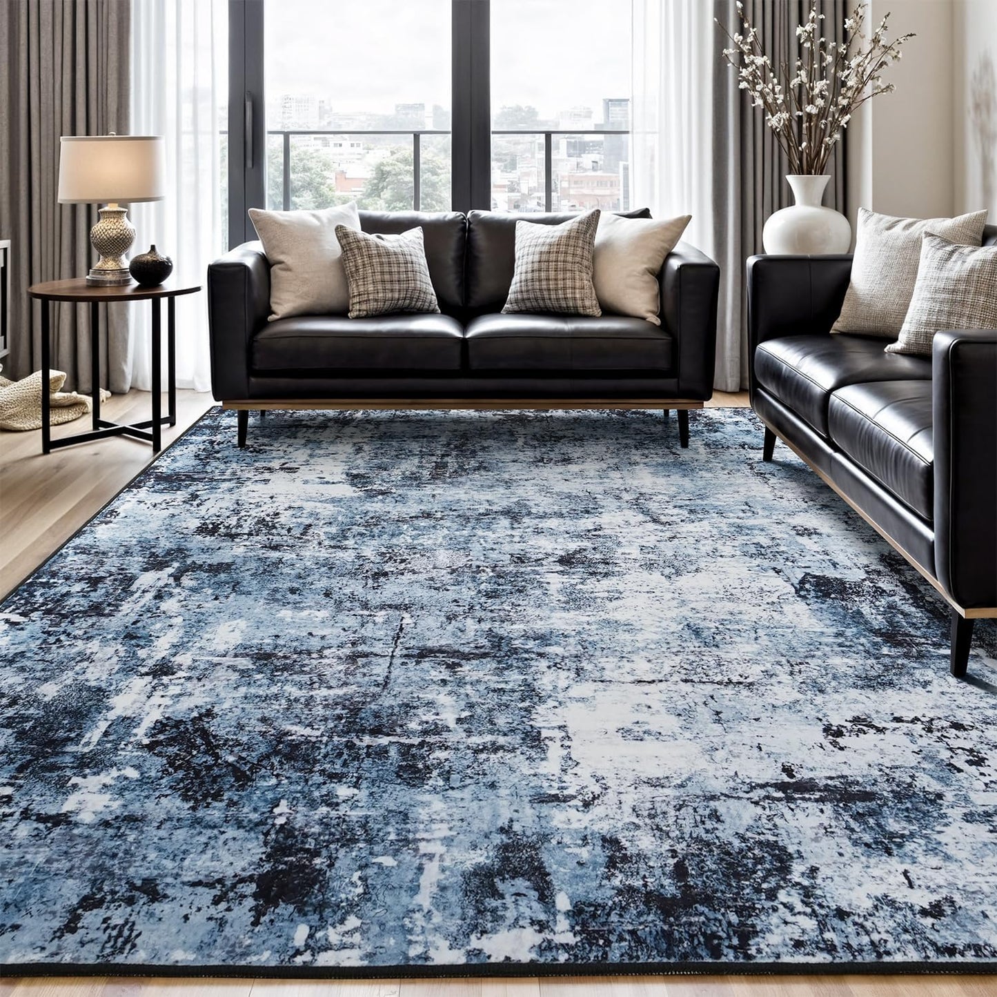Nakagishi Boho 5x7 Area Rug Living Room Rugs Machine Washable Multi Color