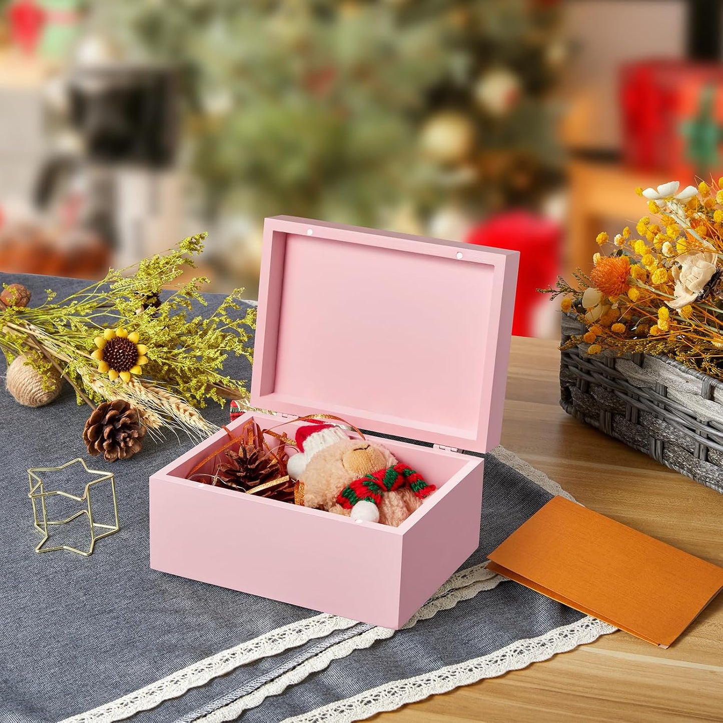 Wedding Memory Box / Pink / Small