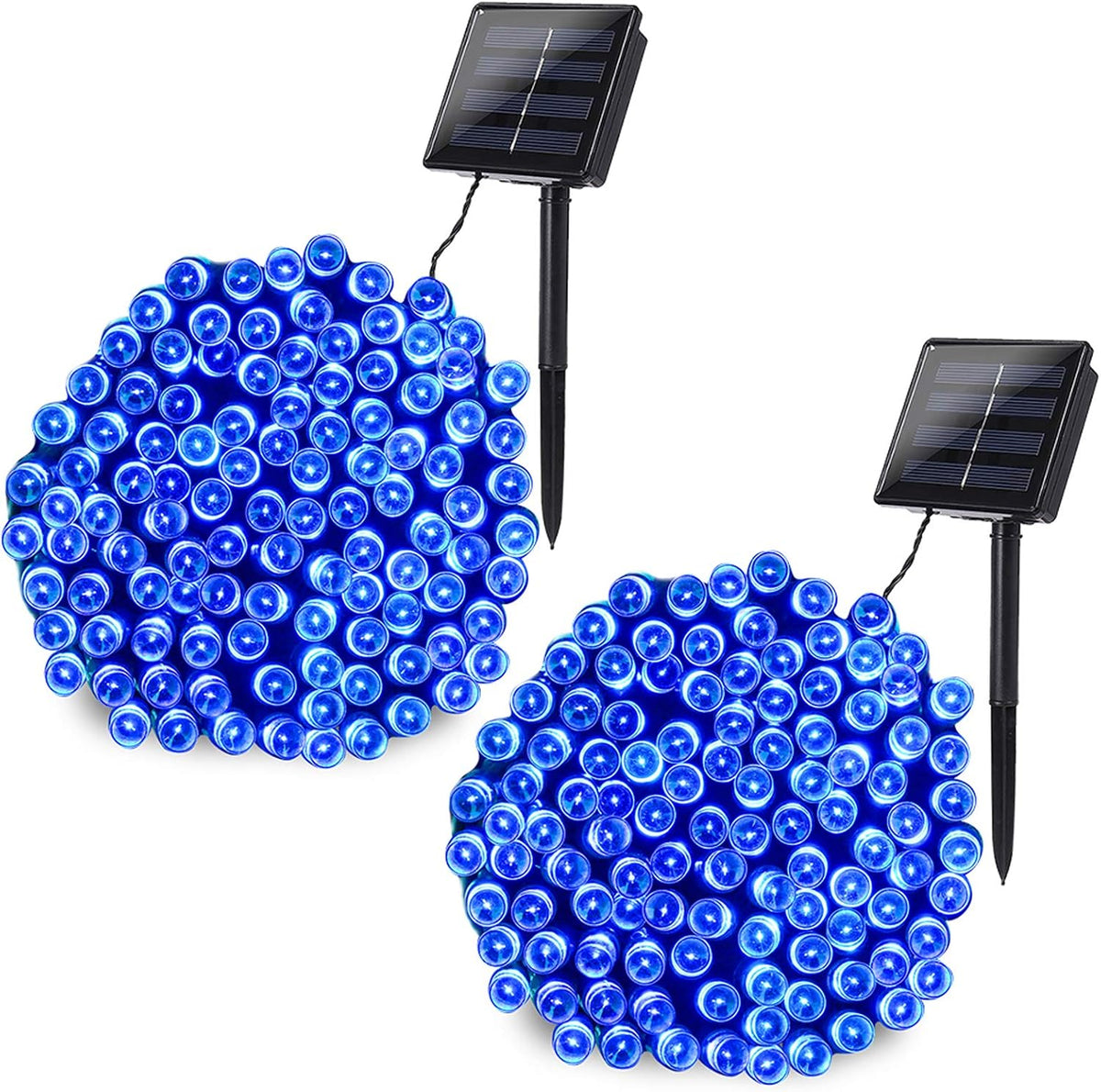 Joomer Solar Christmas Lights Outdoor, 2PACK Total 144FT 400LED, Multicolor