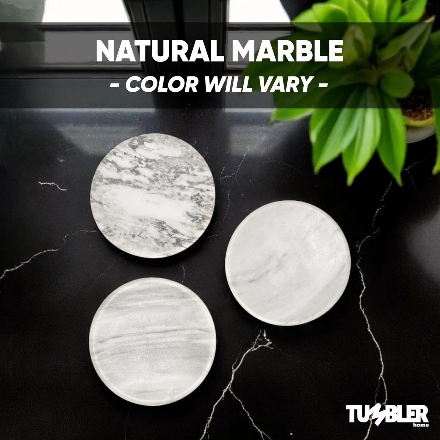 Catchall Stone Tray / White - Classic