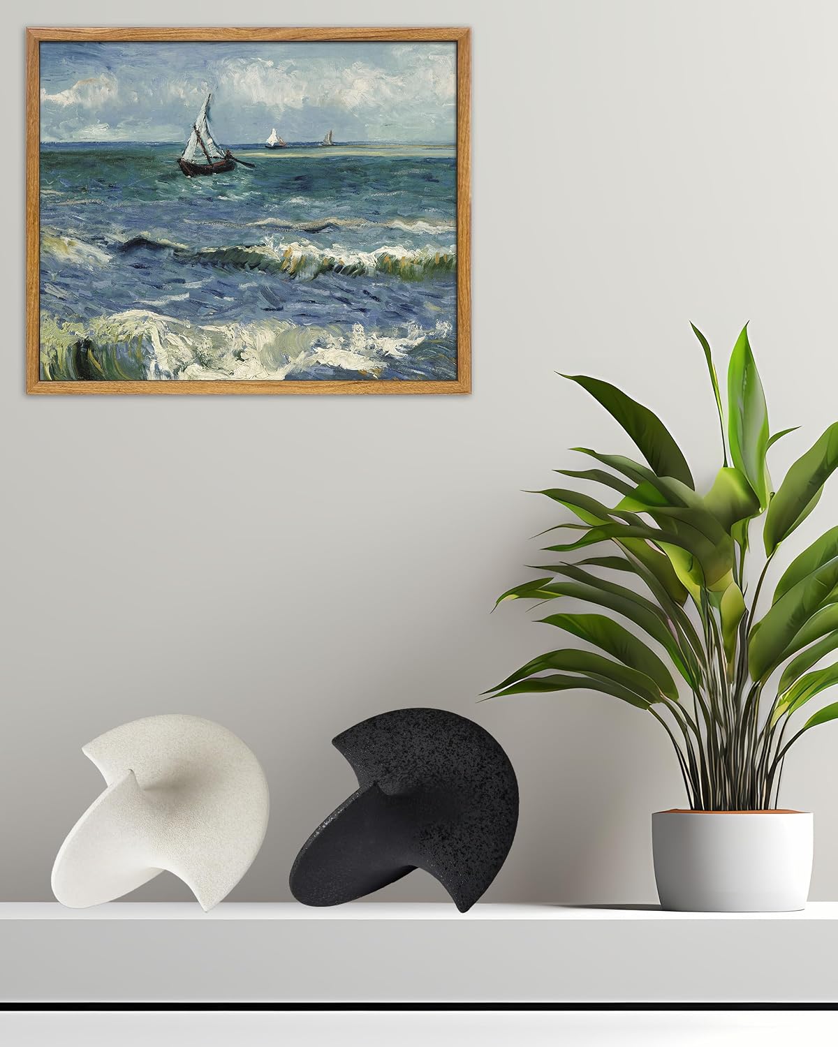 in Handmade Personalized Ceramic Balancing / White Ceramic Inspired Art / 9.45 x 8.6 x 9.45