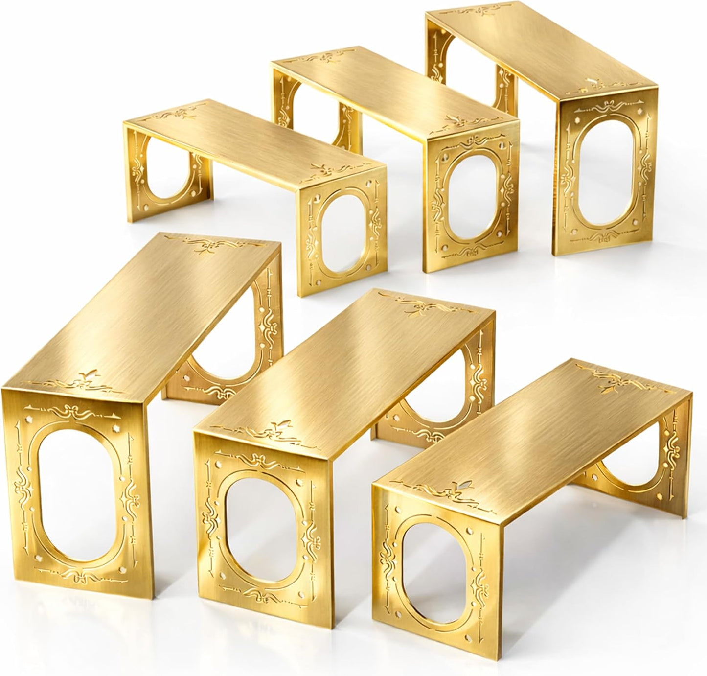 Gold Purse Display Stands / Gold 6 / Set of 6