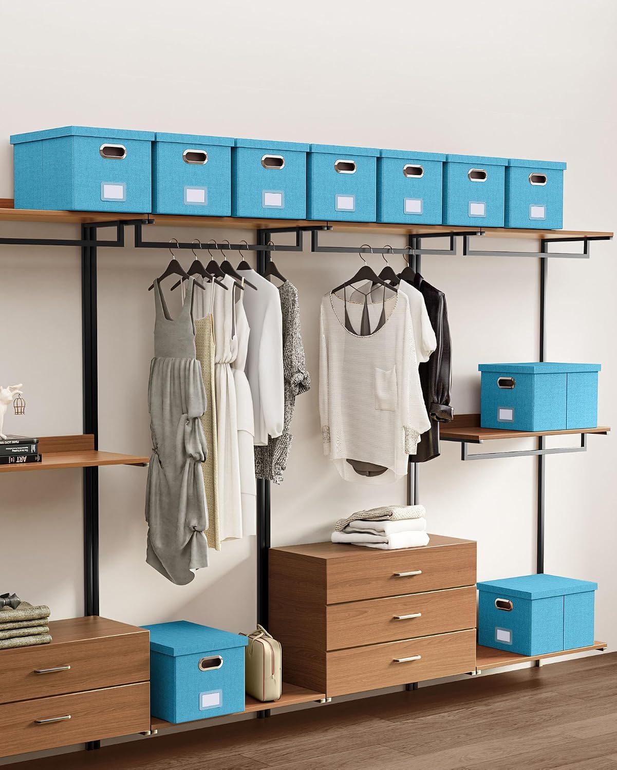 File Organizer / Hanging File Organizer / Calamine Blue+cobalt Green