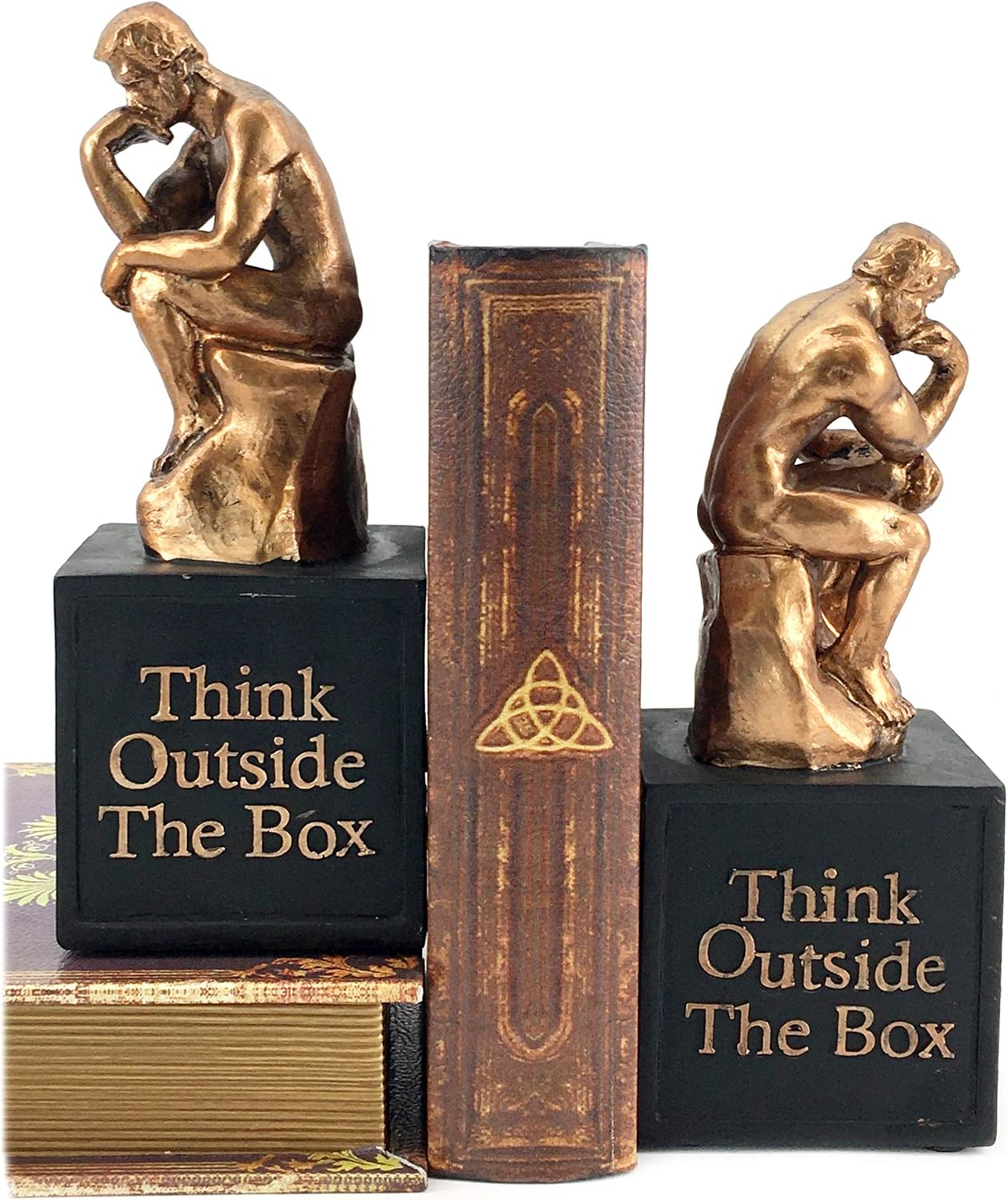 24674 Rodins Thinker Bookends