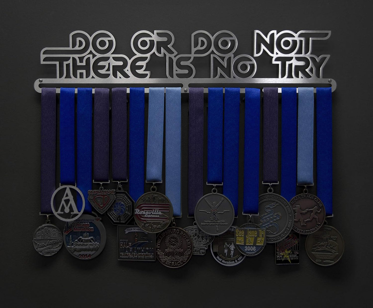 Allied Medal Hangers - Do Or Do Not, There is No Try - Multiple Medal Holder Display Rack