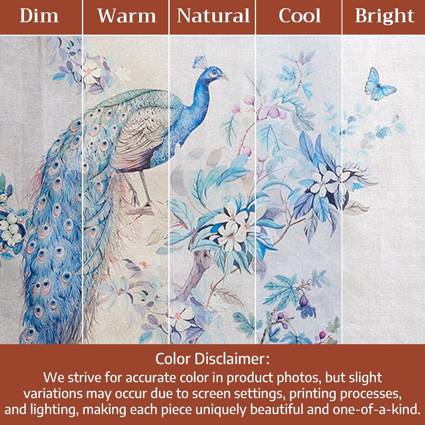 Maison d' Hermine Placemats Set of 4 Reusable 100% Combed Cotton (13"x19") | Cloth Place Mats Washable Table Mats for