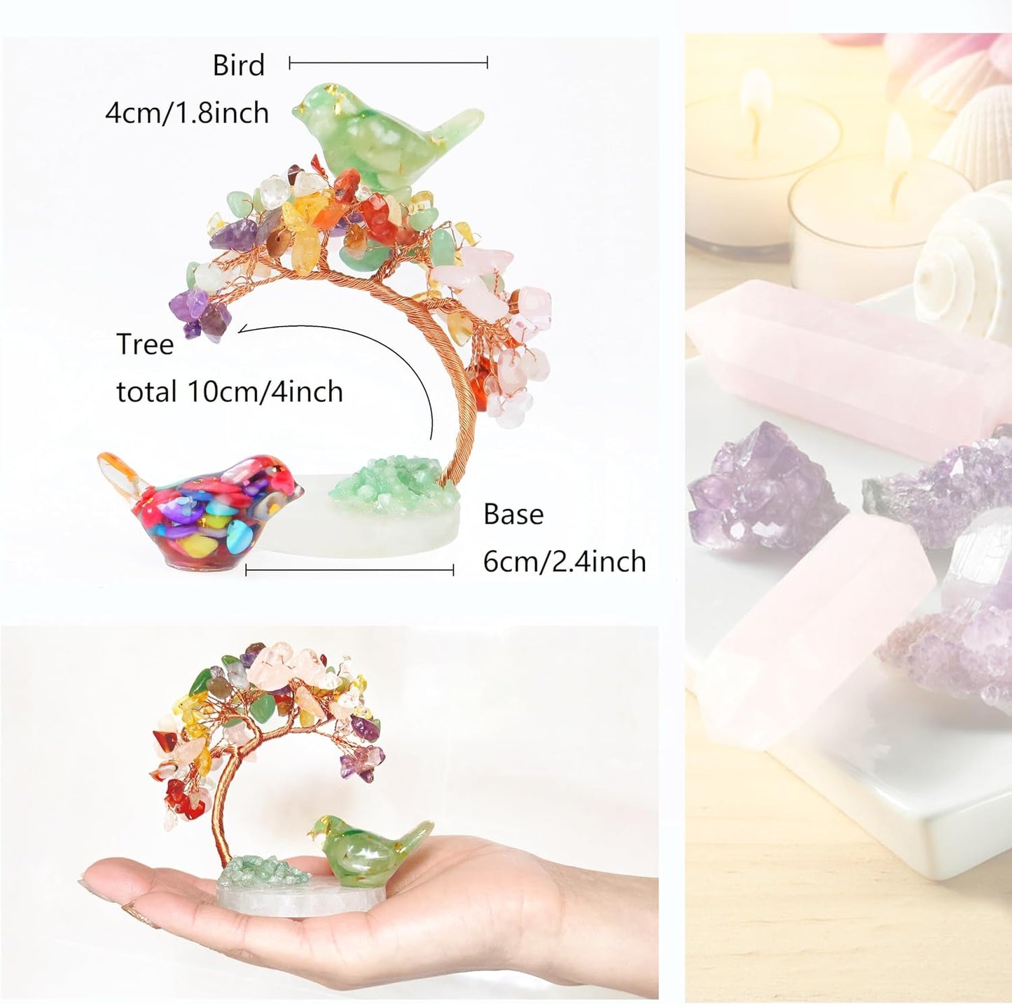 Small Birds Statues / Colorset2