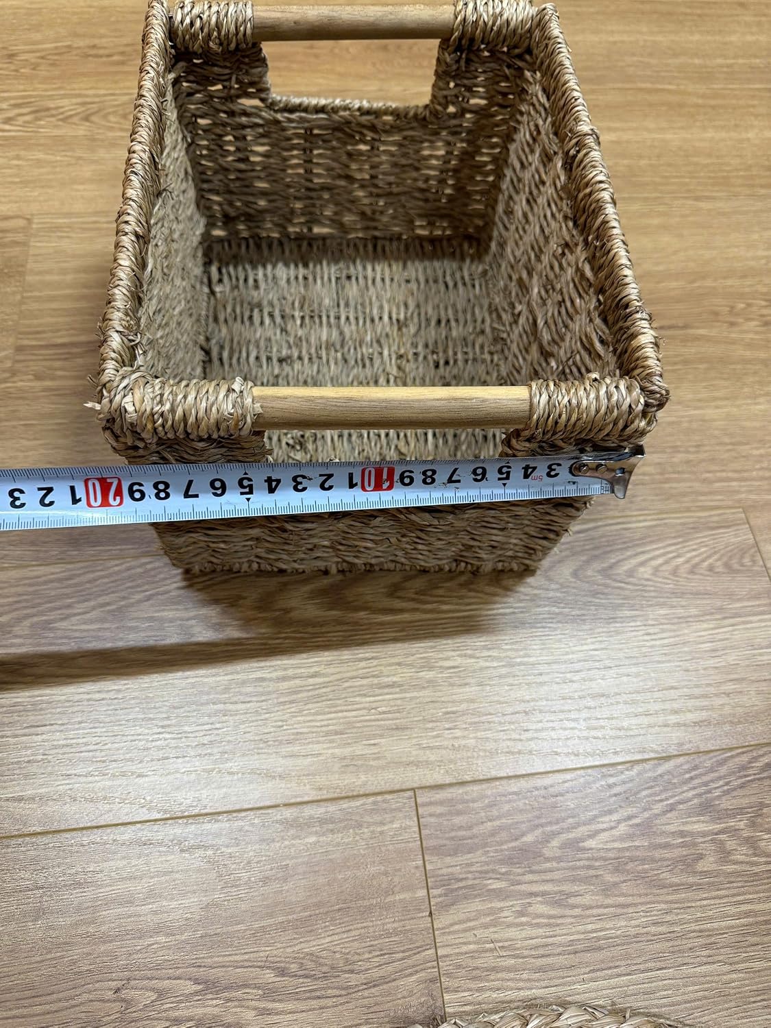 Woven Seagrass Baskets / Natural / Set of 3