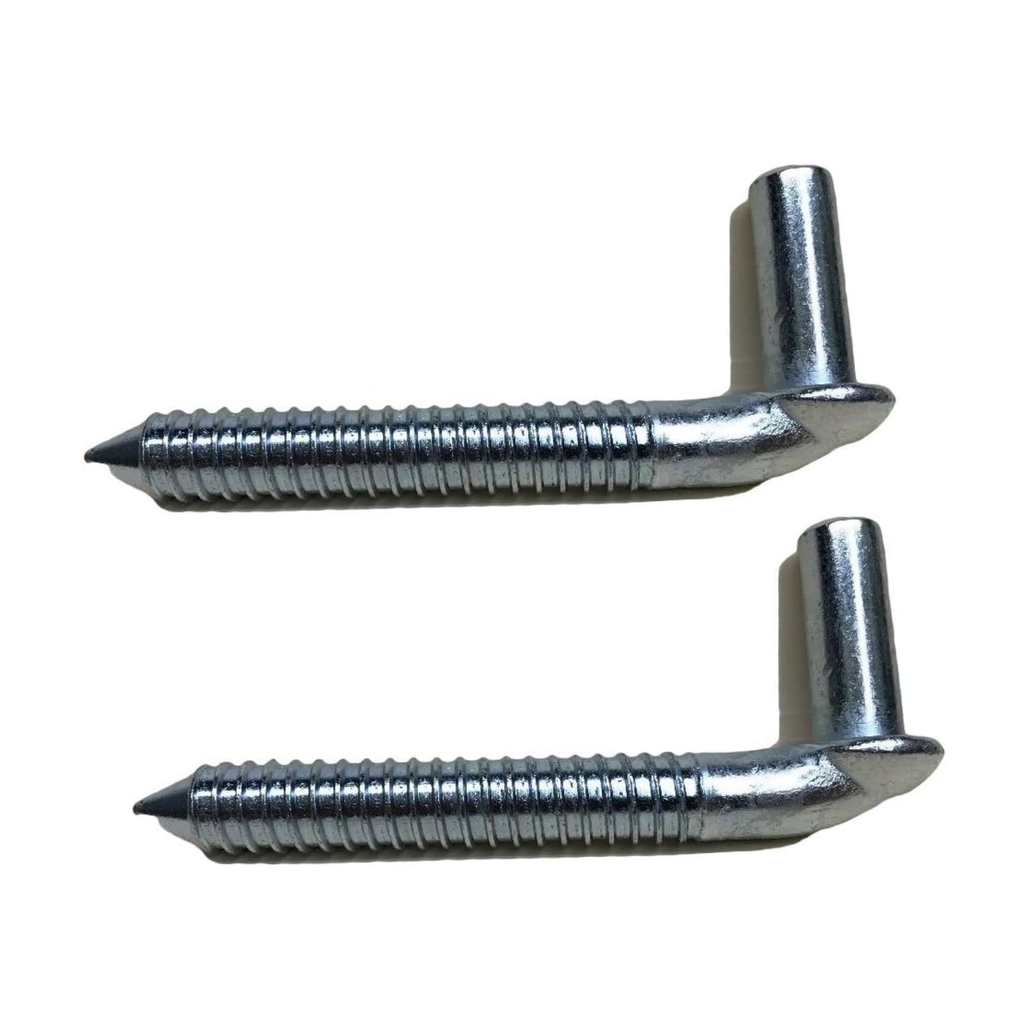 3/4 Chain Link Lag Screw Gate Hinge Side Wood Post Bolt Hinge Zinc Plated