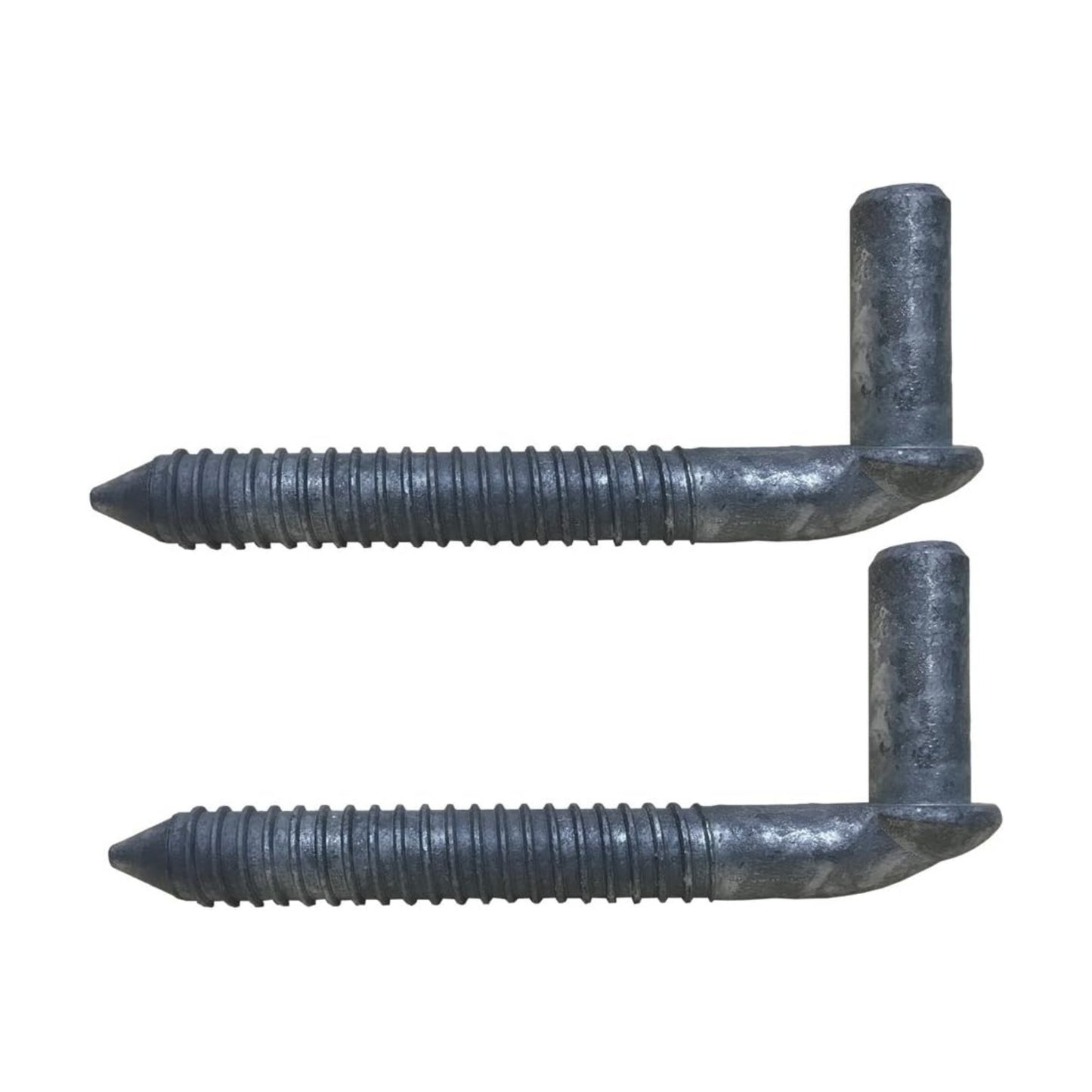 3/4 Chain Link Lag Screw Gate Hinge Post Side Wood Bolt Galvanized Steel