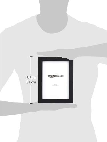 Rectangular Picture Frame Set / Black / 5 x 7