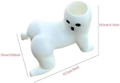 Ghost Planter Cute Big Booty Body Shaped Planter,Hilarious Air Plant Holder, Resin Air Fern Display Stand Prank Gift Decor for Indoor Outdoor Home Office