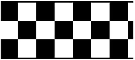 Checkered Flag Cars Wallpaper Border / Black / 4.5 Inch