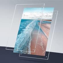 Modern Acrylic Photo Frame / 8 x 10 / 1pc / Clear