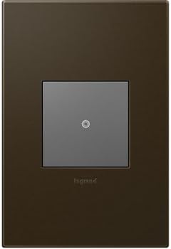 Legrand adorne Bronze 1-Gang Wall Plate, 6-Pack, AWP1G2BR6-6PK