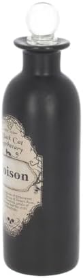 Nemesis Now Poison Potion Bottle 20cm Black
