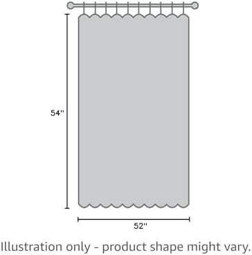 MIULEE 100% Blackout Linen Curtains for Bedroom 52x54 Inches Butter Cream
