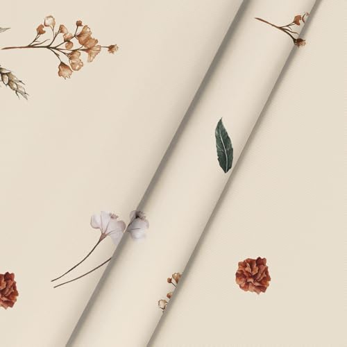 Horaldaily Fall Tablecloth 90 x 90 Inch Round Flower Autumn Harvest Pumpkin