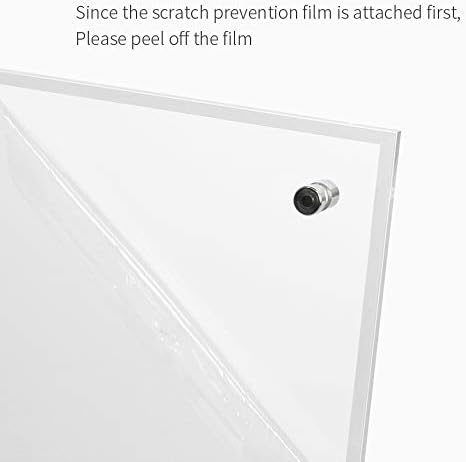 Modern Acrylic Photo Frame / 8 x 10 / 1pc / Clear