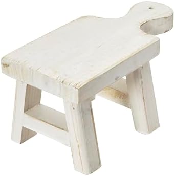 Decorative Wood Pedestal / White / Square / Rectangle