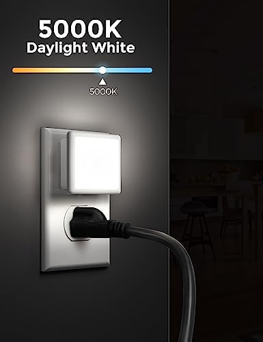 L LOHAS LED Night Light,Night Lights Plug into Wall, Dusk-to-Dawn Sensor