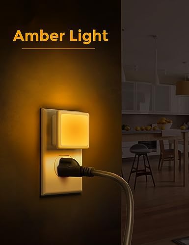 L LOHAS LED Night Lights Plug into Wall 2-Pack, 0.3W Plug in Night Light