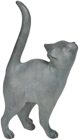 Garden-Statues Cat-Figurines Home Garden Decor / Single Cat