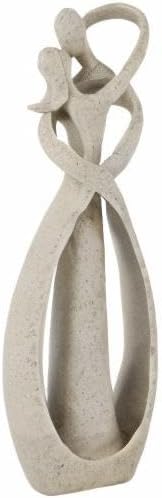 Kissing Lovers Statue Abstract Sculpture Resin Statues / Sandstone / Small
