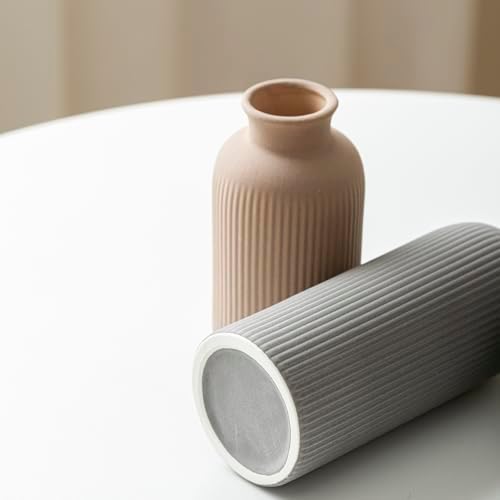 Modern Ceramic Vase Set / Standard Black Mix