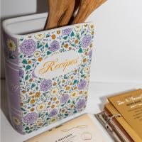 Purple Ceramic Vases / Purple Floral Recipe